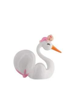 Decorazioni Natalizie<ALESSI Bimboniera rosa